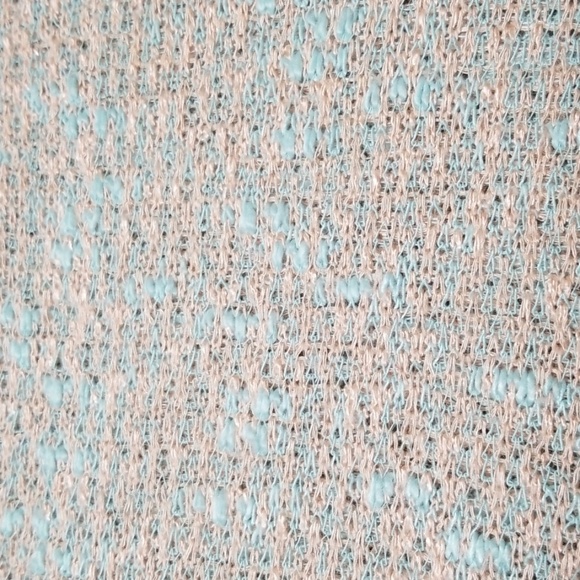 Peach and Light Blue Sweater - Picture 2 of 5